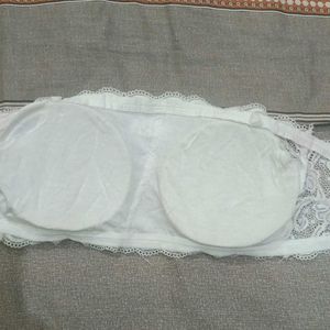 Pack Of Women's Lace Tube Strapless Padded Bra