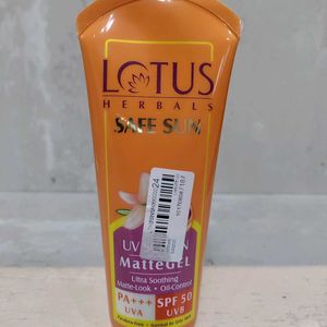 Matte And Oil Control Sunscreen