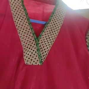 Heavy Work Kurta Set