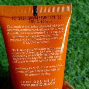 Biotique Sunscreen