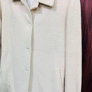 Beige Overcoat