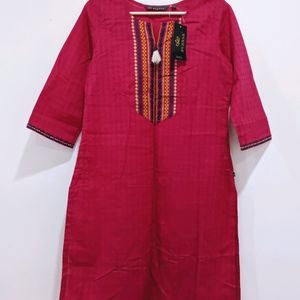 Pink Kurta