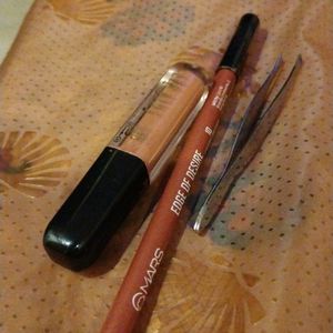 Lipstik, Eyebrow Filler, Eyebro Picker, Lipliner