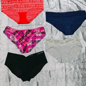 Combo Of 5 Victoria's Secret Penty