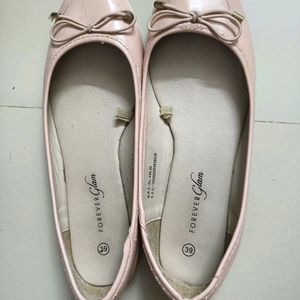 Round Toe Bows Ballerinas