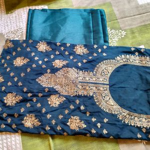 Very Fancy Work Fabric Banarasi