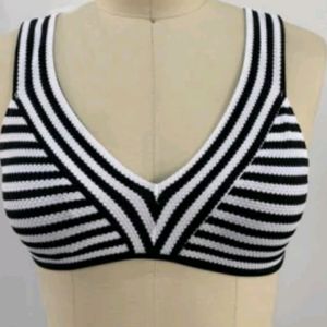 River Island Striped Bra Top