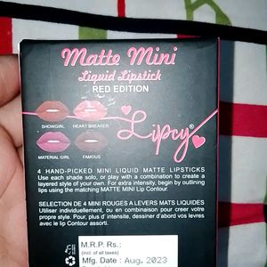 Matte Mini Liquid Lipstick Red Edition