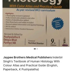 HISTOLOGY TEXTBOOK FOR MBBS STUDENTS