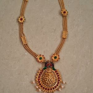 Lakshmi Pendant Necklace and Jumka