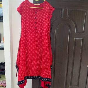 Kurta Aline Red