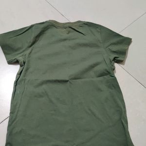 Max T Shirt Of Nice Look...Dark Green Coloured