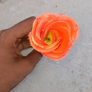 Rome Artificial Flower Orange And Rade Shade