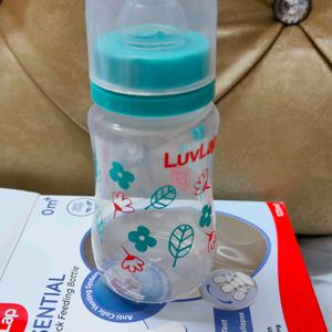 LuvLap- Slim Neck Feeding Bottle - 125 ml