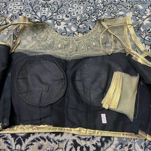 Moti Work Beautiful Black Blouse