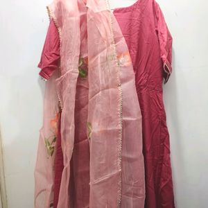 Aachho Peach Suit Set - XXL