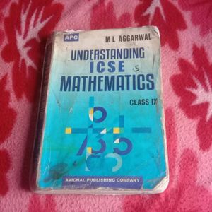 ML AGGARWAL Mathematics Book Class 9