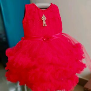 Ruffled Baby Frock