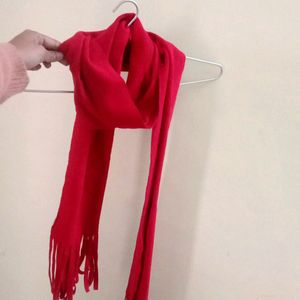 Red Muffler Scarf