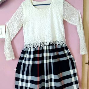 School Girl Style Party Dress