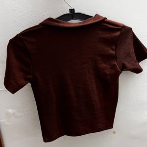 Korean Brown Tshirt