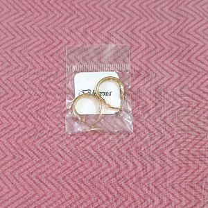 Korean Small Hoop Golden 🆕 Earrings