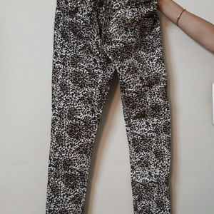 Tiger Print Trousers