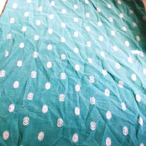 💝New Ethnic Sea Green Kurti