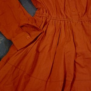 Comfortable Dress With Side Pockets