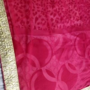 Woman Fancy Georgett Saree