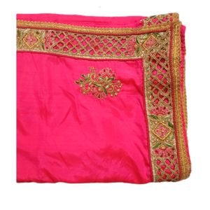 Pink Party Wear Saree