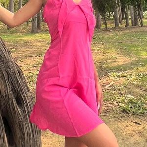 Pink mini knot dress (UNUSED)