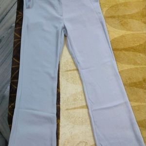 Grey Bell Buttom Trouser