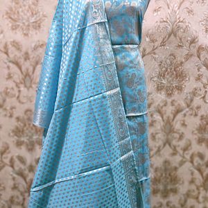 🦋Banarsi Unstitched Salwar Kameez With Dupatta🦋