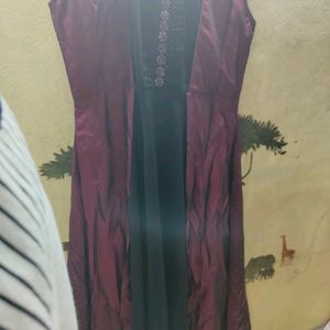 Designer Gown With Hand Work