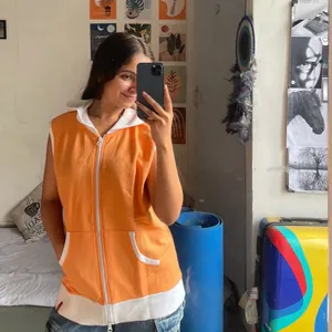 Orange Hoodie