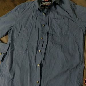 Superdry Brand Large Size Shirt Made In British