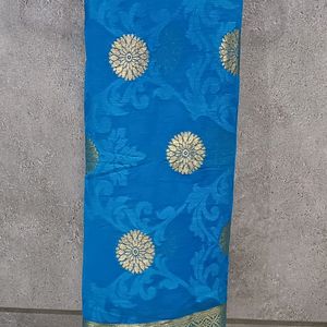 Price Reduced Blue Saree