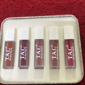 Liquid Lipstick Brown Red Shades 1ml *5 SPF 15