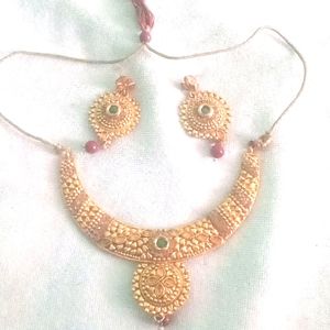 One Necklace With Earrings