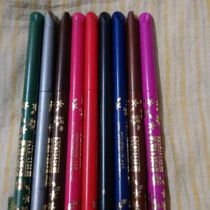 Pack Of 9 Eye & Lipliner