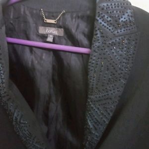 Blazer With Hand Embroidery