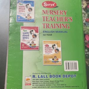 Nursery Teacher’s Training (NTT)