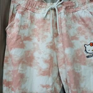 TRACK PANTS FOR WOMEN HELLO KITTY