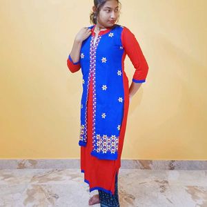 Kurti with Jacket Dress