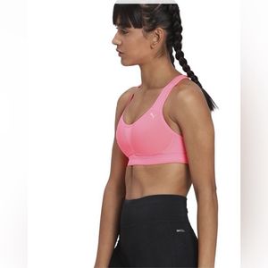 PUMAWomen Sports Lightly Padded Bra (Pink)