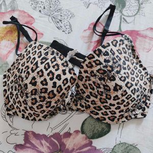 Leopard Print 38B Bra