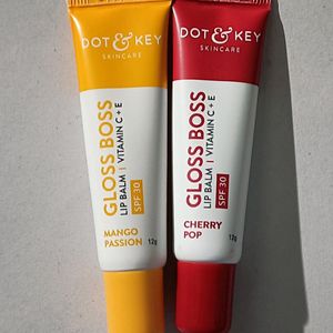 Dot& Key Combo Of Lip Gloss