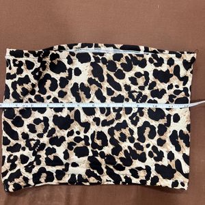 Animal Print Tube Top