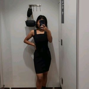 Black Bodycon Dress, Size XS